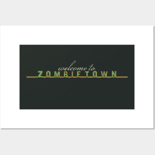 Zombietown Posters and Art